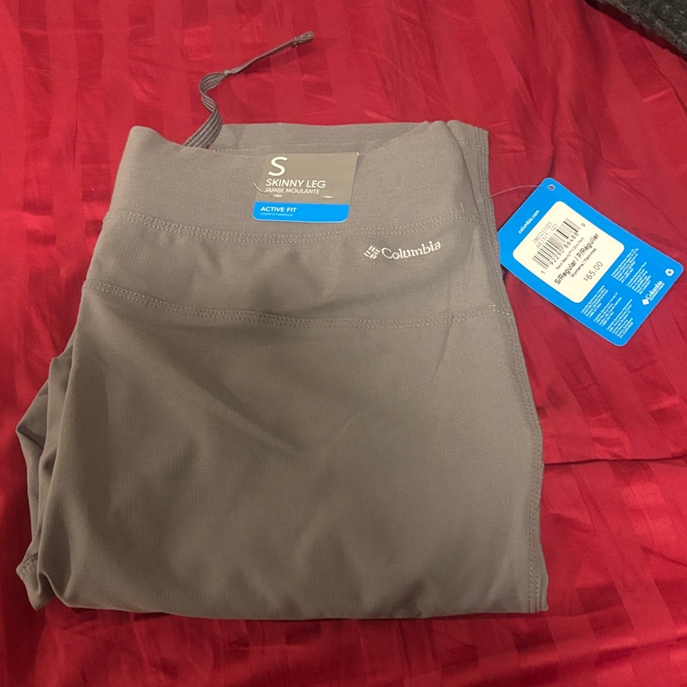 Columbia Active Fit Gray Pants NWT